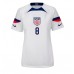 Billige Forenede Stater Weston McKennie #8 Hjemmebane Fodboldtrøjer Dame VM 2022 Kortærmet